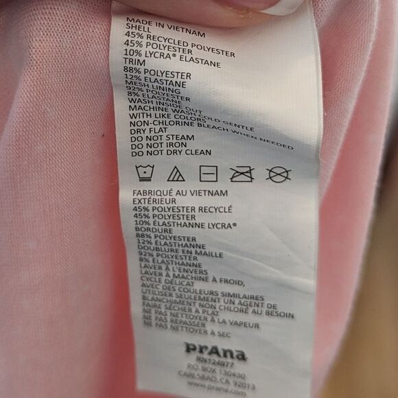 PRANA Women's Cantine Active Dress ' peach synergy' coral - Picture 5 of 6